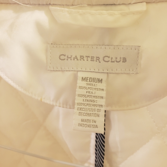 Charter Club White Jacket - Picture 4 of 4